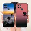 Pro Infinix Smart 6 X6511 X6511B X6511E Módní pouzdro na telefon s malbou západu slunce na pláži Pro Infinix Smart6 Měkké silikonové kryty Nárazníky