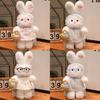 Plush Bunny Toy With Glasses For Children Gift And Comfort