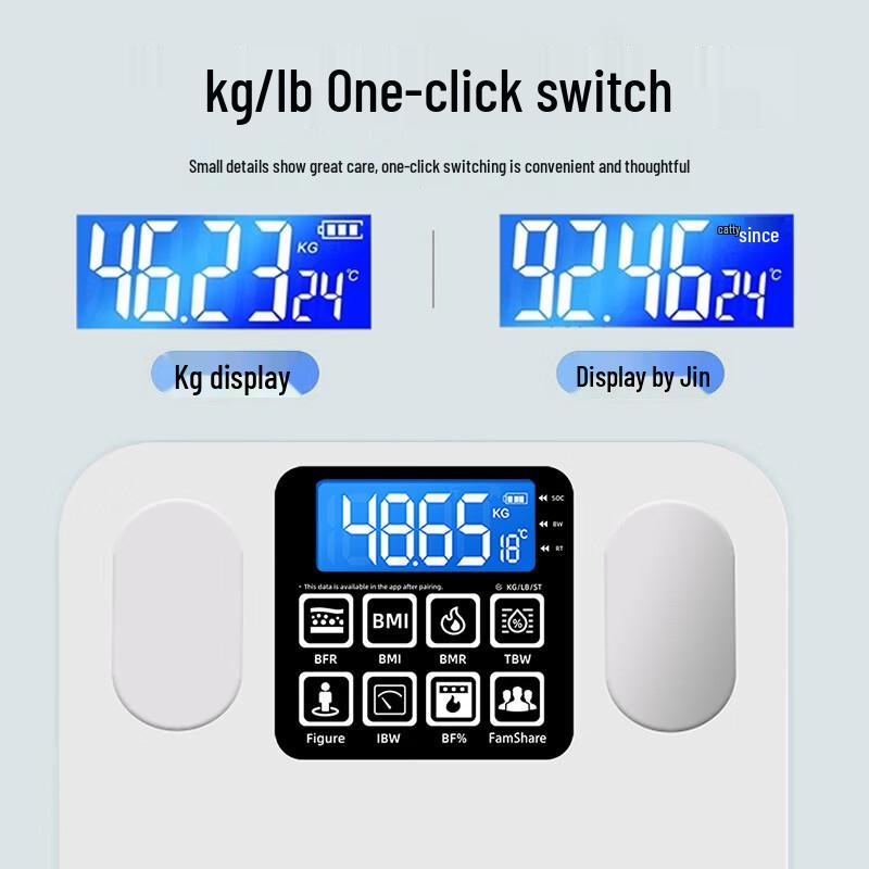 ZISIZ P30B Bluetooth Smart Body Weight Scale