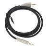 Headset Cable 3.5mm OFC Replacement for MMX100 Headphone Plug and Play PC Computer Accessories 1.2m Gray