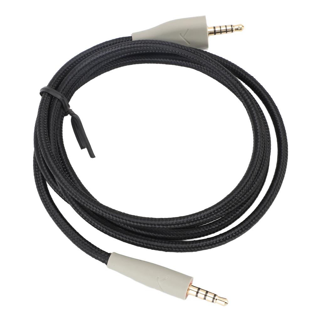 Headset Cable 3.5mm OFC Replacement for MMX100 Headphone Plug and Play PC Computer Accessories 1.2m Gray