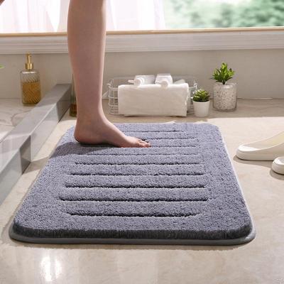 Thickened Non-Slip Bathroom Floor Mat – Quick Absorbent Soft Foot Pad for Entrance & Toilet