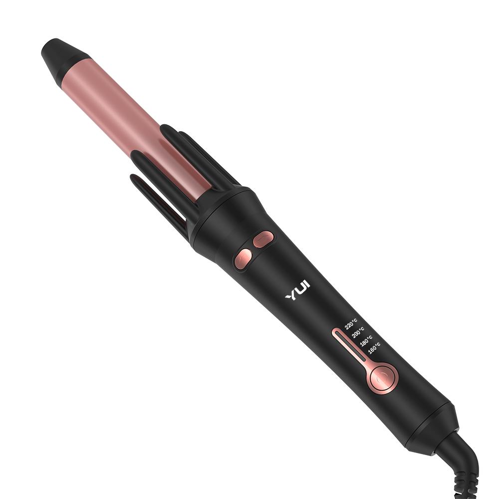 Arricciacapelli in ceramica rotante automatico, strumento per lo styling dei capelli, ferro arricciacapelli, ferro arricciacapelli, arricciacapelli ad aria, arricciacapelli e onde per capelli