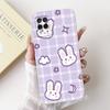 For Samsung Galaxy A22 4G Case Unique Grid Pattern Cover Soft TPU Phone Case For Samsung A22 A 22 Galaxy A42 5G Back Cover Coque