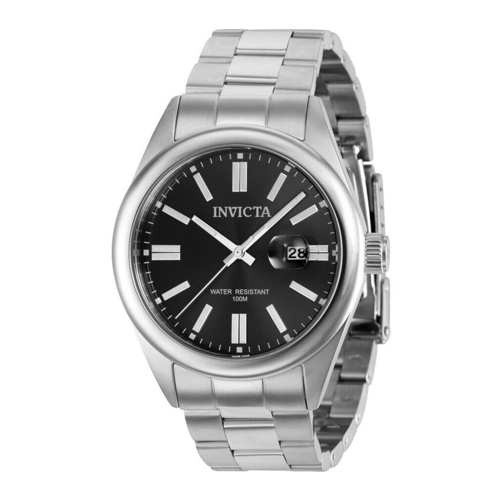 

Invicta Pro Diver Нержавеющая сталь Черный циферблат Кварц 38454 100M Мужские часы