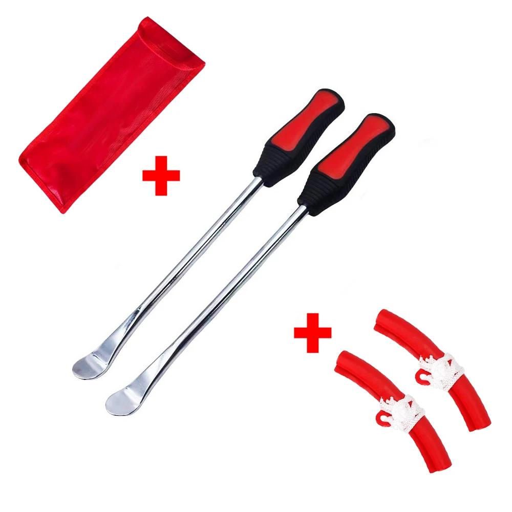 Tire Changing Lever Tools Motorcycle Tyre Repair Auto Spoon Wheel Kit 31CM Bike Tire Levers Spoon Rim Protector Tire Repair Tool