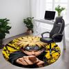 1PC Naruto Office Round Area Rug Suitable For Office, Under Office Chairs Bedroom Living Room Home Decor, Room Deco T1224005