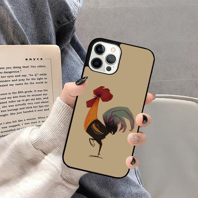 Cartoon Chicken Rooster Mobile Soft Case For iPhone 17 Air 16 15 12 Pro Max 13 11 14 Pro Max Max SE2020 Plus Phone Cover