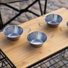Outdoor Stainless Steel 310ml Sierra Bowl Picnic Tableware Portable Barbecue Hiking Camping Cup