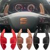 Przedłużki łopatek zmiany biegów do kierownicy dla Seat Leon Cupra 5F Ibiza 6F Arona Ateca Leon St Alhambra Aluminiowe łopatki zmiany biegów
