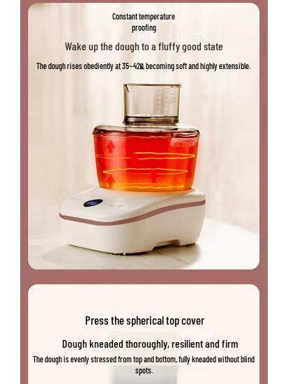 Compact Fully Automatic Dough Mixer with Constant Temperature Proofing