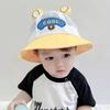 Breathable Kids Bucket Hat Summer Infant Fisherman Hat Outdoor Panama Hat  for Toddler