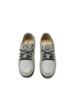 Vintage Suede Mesh Sneakers for Women Breathable Lightweight Casual Lace-Up Shoes with Rubber Sole