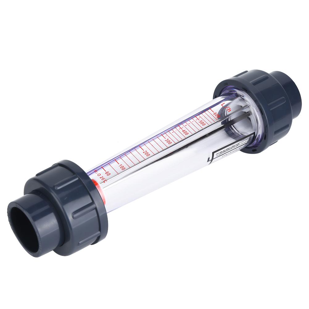 LZS 25 (D) ABS Plastic Tube Type Liquid Flowmeter High Accuracy Flow Measuring Instruments 60 600L H