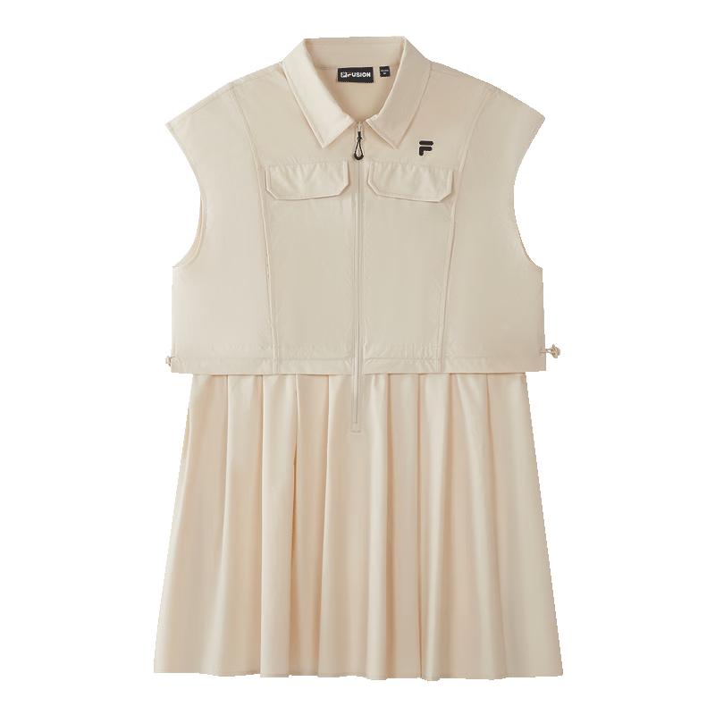 FILA FUSION Women's Loose Sleeveless Shirt Dress