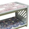 Bed House, with Sleeping Mat Bunny Hideout Hut, Winter Warm Pet Shelter for Cage Accessories Hamster