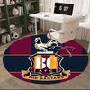 BC AFC,The Bantams Crest Chair mat Round Rug Office carpet, Non slip, Suitable for Living Rooms, Bedrooms decor.1205005a