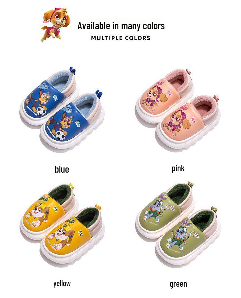 PAW Patrol Wasserdichte Winter-Lederschuhe für Kinder - Mit Fersenabdeckung