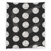 Volleyball Print Flannel Blanket Bedspread Nap Blanket Sports Theme Blanket