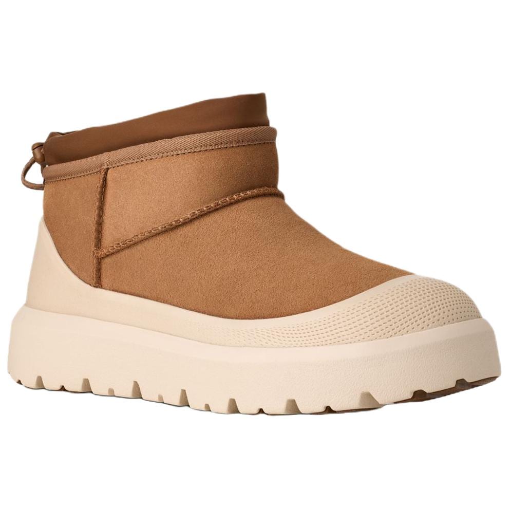 UGG CL ULTRA MINI WEATHER Suede Thermal Fleece Lined, Versatile Round Tip, Colorful Shell Short Snow Boots Men's 1174196-CWTC
