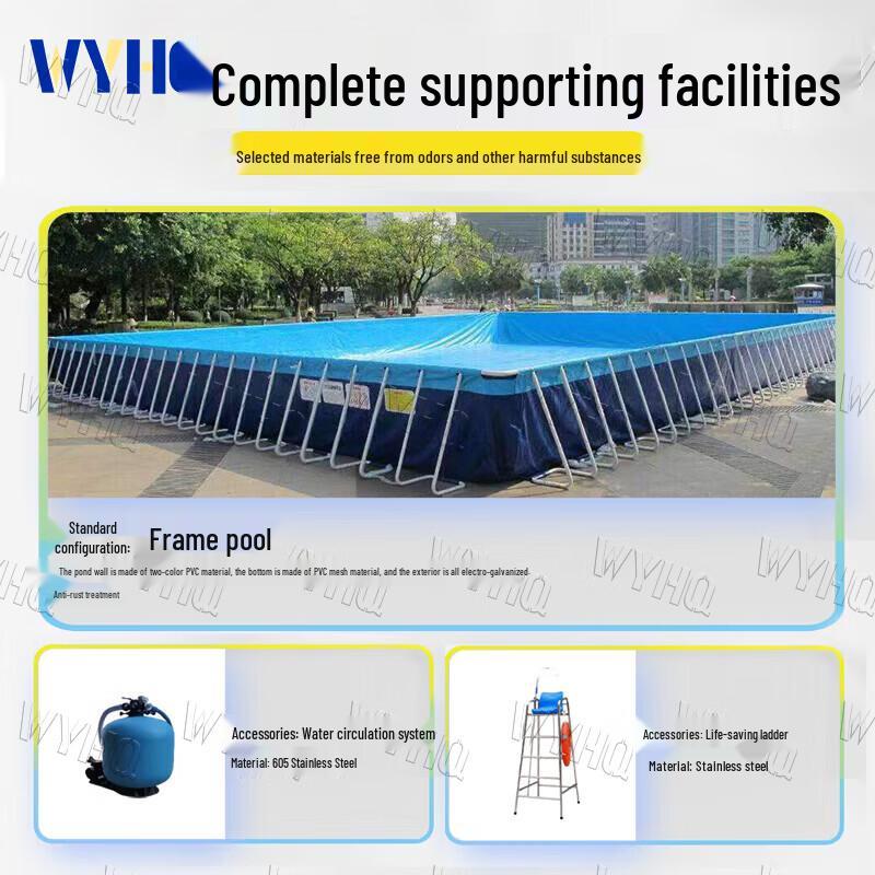 WYHQ Outdoor Frame Pools and Accessories