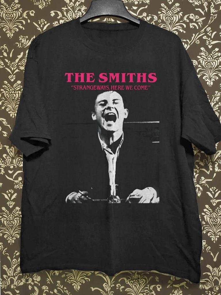 THE SMITHS STRANGEWAYS HERE WE COME Unisex Black Cotton T-Shirt