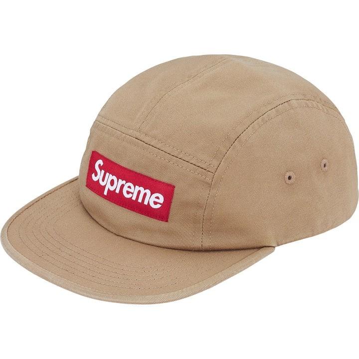 Supreme Washed Chino Twill Camp Cap (25FW) Tan One-Size