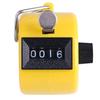 Color Digital Hand Held Tally Clicker Counter 4 Digit Number Clicker Golf Chrome