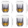 80/285/340ml Party Luxus Weingläser Kreativ Geschnitzte Whiskey Cocktailgläser Exquisite Transparente Glasbecher Bar Zubehör