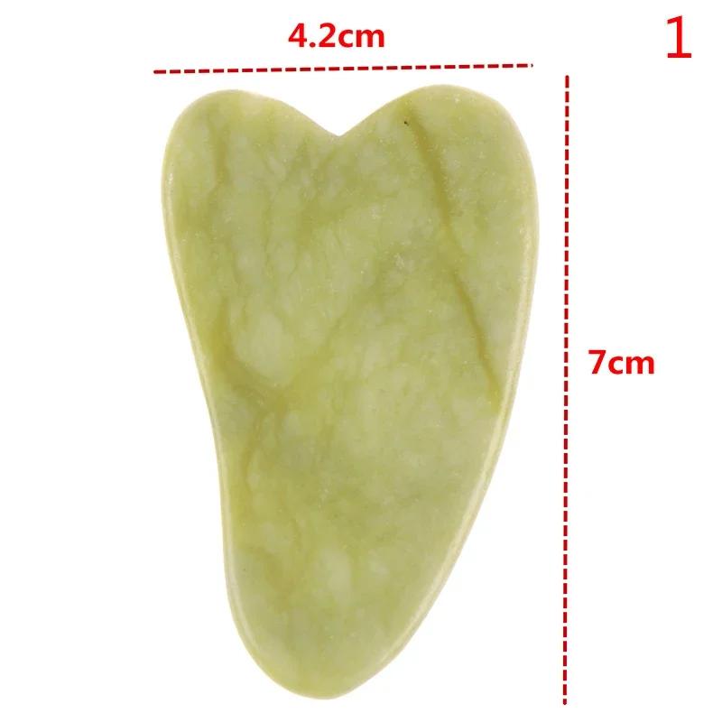 

Natural Rose Jade Roller Face Massage Gua Sha Board Jade Massager Body Facial Eye Scraping Acupuncture Face Lift