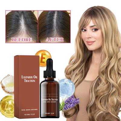 30 ml Haaröl zur Kontrolle von krausem Haar, hitzebeständiges Schutzöl, das Spliss glättet und Farbe hinzufügt und schützt