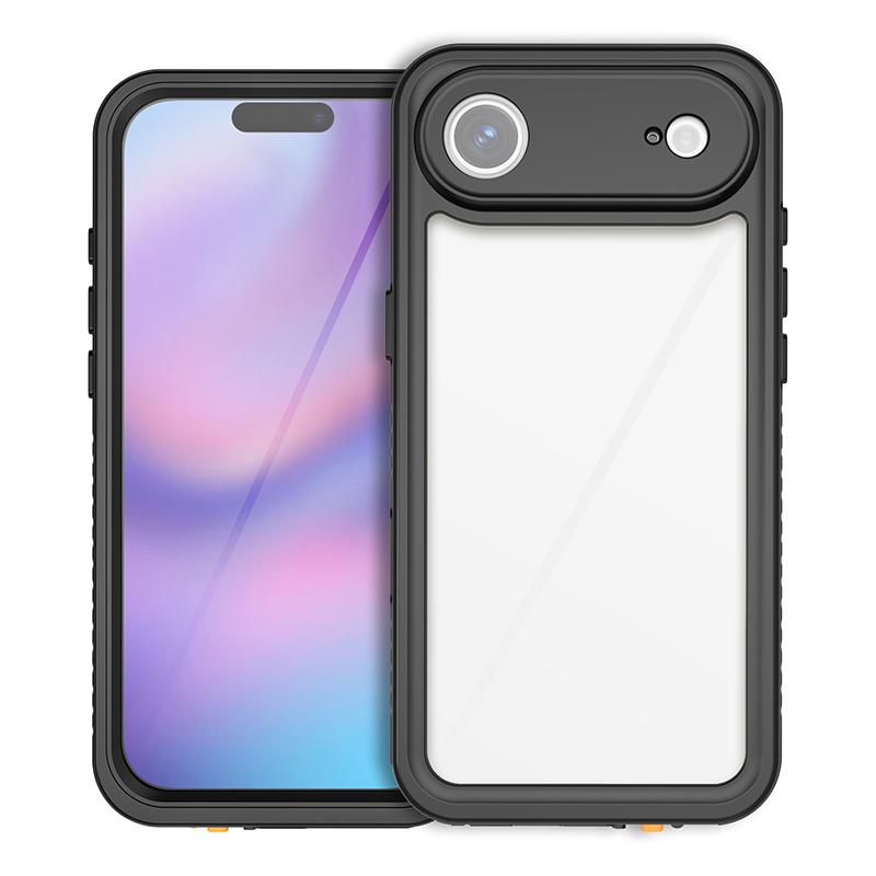 For IPhone Air 17 16e 16 15 14 Plus 13 Pro Max IP68 Waterproof Case Underwater Clear Cover Diving Swim Shockproof Screen Protect