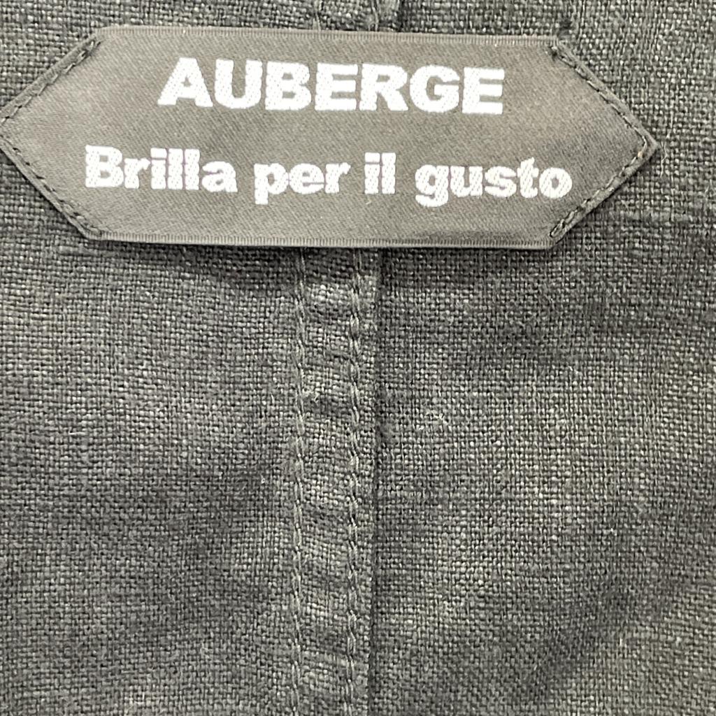 AUBERGE x Brilla per il gusto Brilla per il gusto [Excellent Condition] Linen China Jacket 42 blackUsed