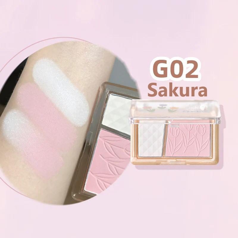 GOGO TALES - Highlight Blush Palette - 2 Colors (2-3)