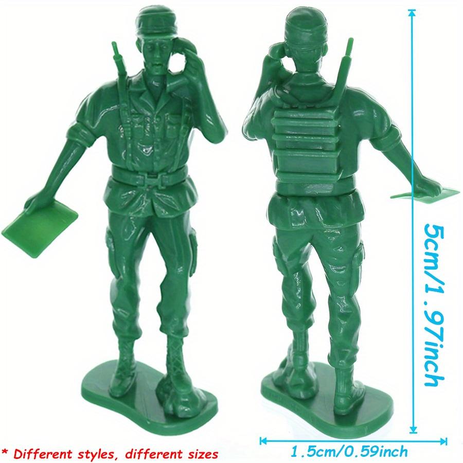 36pcs 5cm Mini Soldier Model Military Sand Table Decoration War Simulation Accessories Army Themed Party Decor