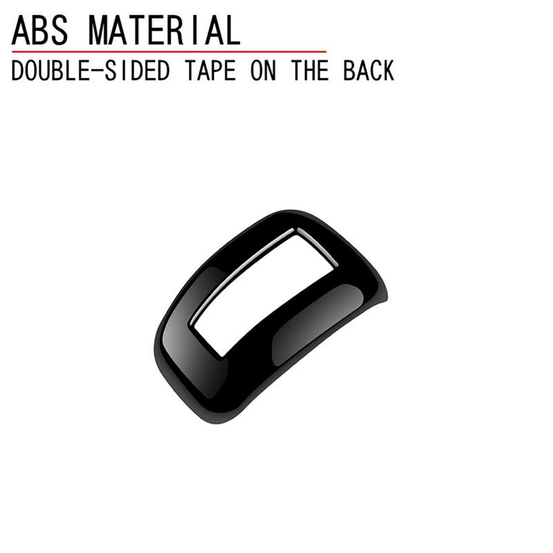 Black Car Gear Head Knob Cover Trim Handball Trim For Mitsubishi Outlander 2025-2025 Replacement