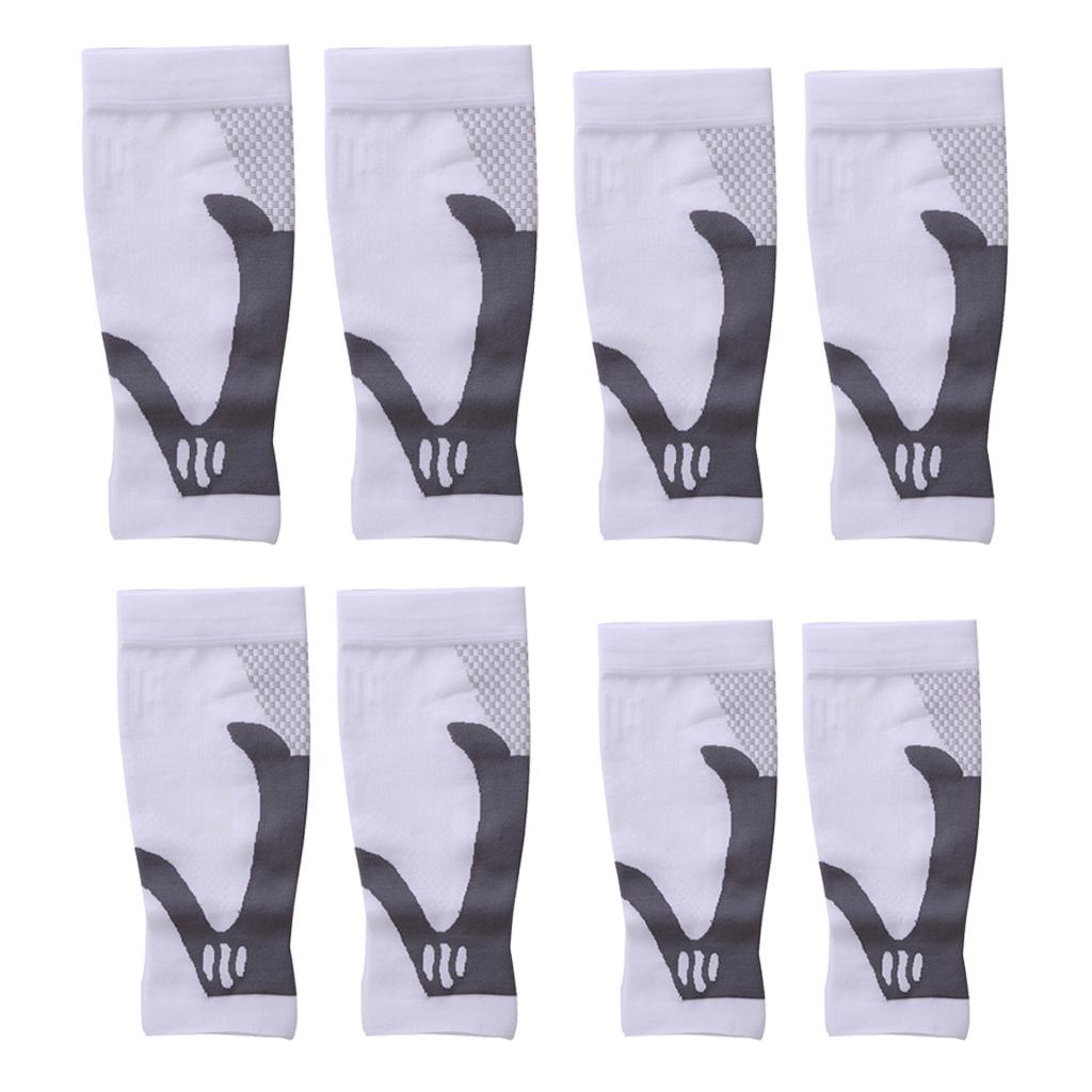 

Calf Compression Sleeves Nylon Leg Support Compression Socks Injury Prevention Sports Accessories for Running Football Gym XL
