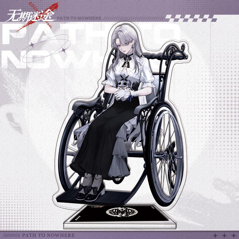 Fans Gift Charm Game Anime Path to Nowhere HD Figures Zoya Hamel Demolia Acrylic Stand Series Desk Decor Collection About 15cm