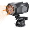 12V Car Heater Comfortable Cabin Temperature Maintenance Tool for Warmth&Visibility, Defroster Rotatable Heating Device