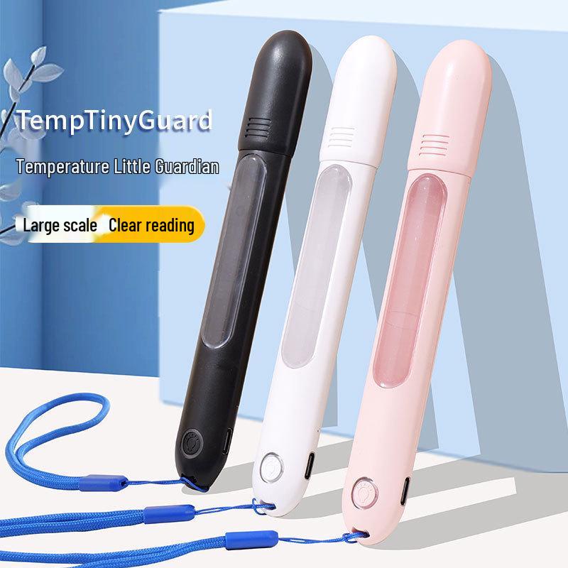 Smart Glass Thermometer Protective Sleeve with Light-Up Feature – Drop-Proof (Thermometer Not Included)