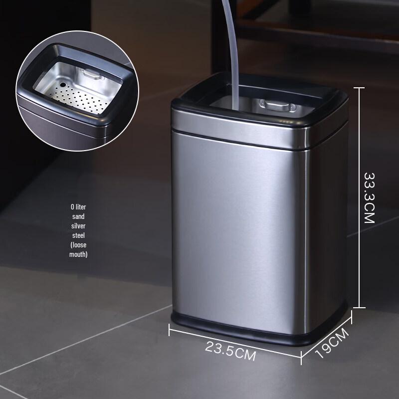 DM Stainless Steel Tea Waste Bucket