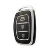 For Hyundai Tucson Santa Fe Rena Sonata Elantra Creta Ix35 Ix45 I10 I30 I40 3/4 Buttons Tpu Car Smart Key Case Cover Accessories
