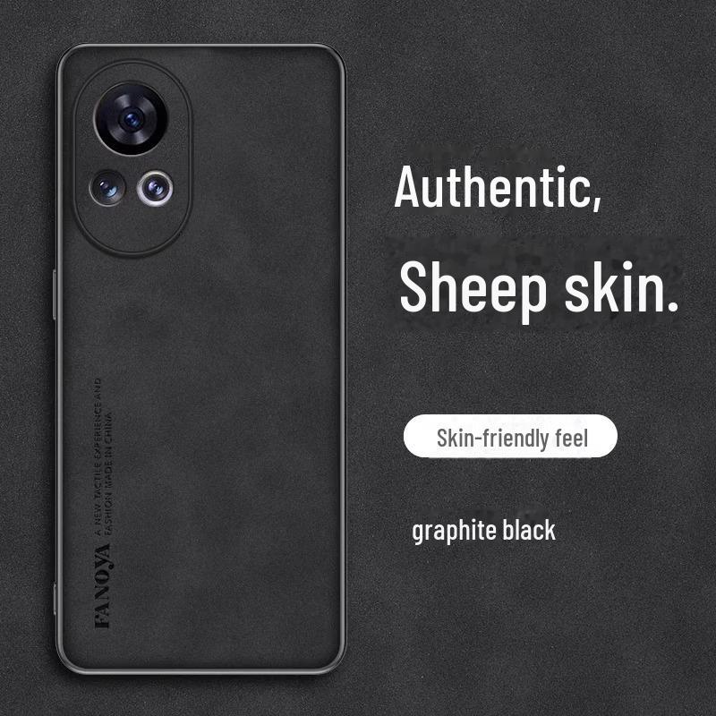 

Чехол из овчины для Huawei Nova 13: Элегантный, унисекс, защитный чехол от падений Nova13