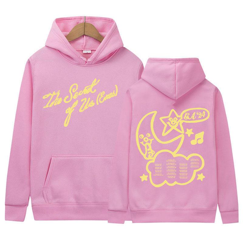 Retro Singer Gracie Abrams Graphic Hoodie The Secret of Us Tour New Album Hoodie Men Women Aesthetic Pullover Hoodies Streetwear