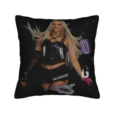 Liv Morgan Birkózó Párnahuzat Nyomtatott Poliészter Párnahuzat Dekorációk Párnahuzat Ház Házhozszállítás 40X40cm