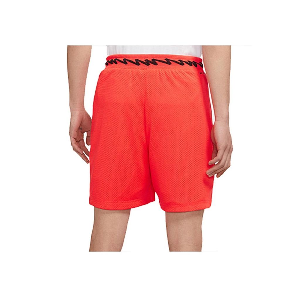 Jordan Dri-Fit Zion Mesh Basketball Shorts With Letter Print And Quick-Drying Breathable Fabric Men Bottoms Red DH0597-635