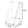 Acrylic Tabletop Knife Holder Blade Stand Multipurpose Desktop Storage Rack for