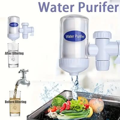 Wasserhahn-Reiniger Küchenarmatur 5-stufiger Filter Kann wiederholt gereinigt und ausgetauscht werden Filterelement Haushaltswasserreiniger