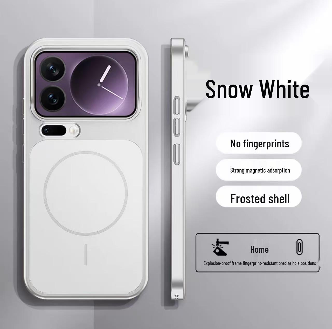 

Compatible Xiaomi 17ProMax Matte Magnetic Hard Case for Apple 17Pro Xiaomi 17