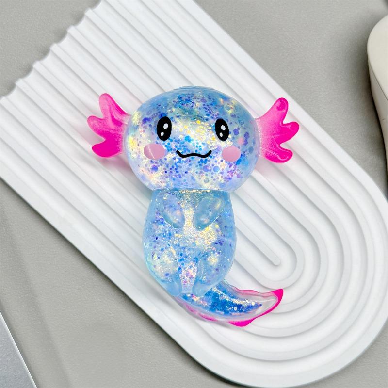 Colorful Salamander Squishy Stress Relief Toy Slow Rising Creative Novelty